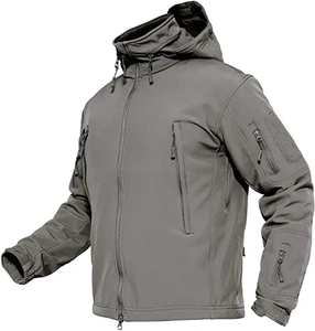 Custom Waterproof Quilted Winter Softshell <b>Jacket</b> for <b>Men</b> in Custom Logo Winter Coat - Product Image 3