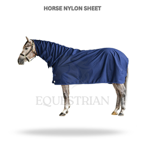 Manta de Nailon para Caballo, Personalizada, Ligera, con Cubrecuello, para Uso en Establos y al Aire Libre en Verano - Product Image 2