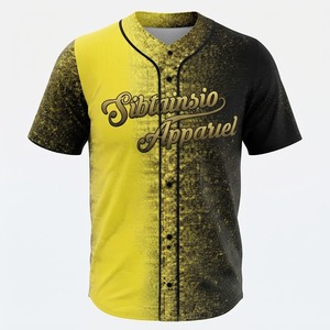 ชุดยูนิฟอร์มเบสบอลแบบเสื้อเจอร์ซีย์ ใช้เทคนิคการพิมพ์แบบรีดร้อน พร้อมเสื้อเจอร์ซีย์เบสบอลแบบสั่งทำคุณภาพสูง ด้วยเทคนิคการพิมพ์แบบซับลิเมชั่น - Product Image 5