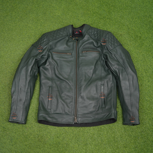 Chaqueta de Cuero Genuino para Hombre, Estilo Motociclista, Protección para Verano, Otoño e Invierno, con Ventilación, Venta al Por Mayor - Product Image 5