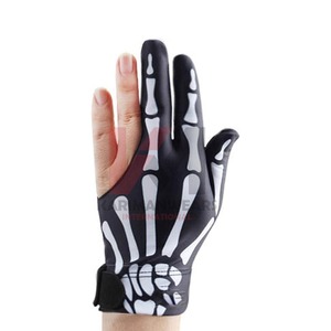 Gants de billard haut de gamme pour joueurs de pool, action de queue fluide, conception à trois doigts, vente en gros OEM - Product Image 1