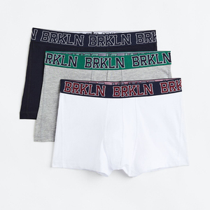 RABUSH SPORTS Calzoncillos Bóxer para Hombre, Ropa Interior de Spandex/Algodón Suave, Tejido Clásico, Diseño a Rayas, Antibacteriano, Corte Medio - Product Image 2