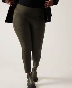 Legging personnalisé en spandex/nylon pour entraînement de gym, yoga, pêche, hanche, contrôle du ventre, taille haute, sans couture, scrunch - Product Image 3