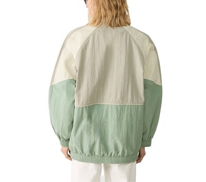 เสื้อแจ็คเก็ตไนลอนกันลมแบบมีซิป สไตล์สตรีทแวร์  ไซส์ใหญ่ ระบายอากาศได้ดี น้ำหนักเบา แห้งเร็ว กันน้ำ - Product Image 4