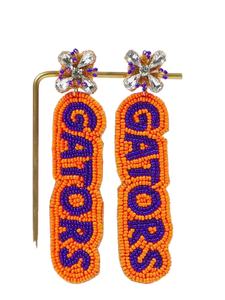 Las mejores cuentas de colores con acabado, elegantes pendientes de cuentas de semillas bohemias caseras, moda única de la India - Product Image 2