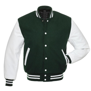 Veste universitaire pour homme à manches longues, style streetwear, baseball universitaire, 2025, haute qualité, service OEM, logo personnalisé, prix abordables - Product Image 5