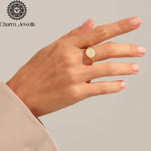 Bague de Fiançailles et d'Éternité Classique pour Femme Charm_Jewells en Argent Plaqué Or Rose 18K avec Moissanite Taille Coussin et Sertissage à Griffes IGI - Product Image 5