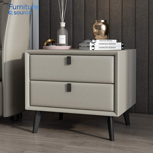 Mesita de Noche Azul Marino de moda con cajón, proveedor de mesita de noche de Vietnam, mesita de noche elegante para hoteles o casas - Product Image 3