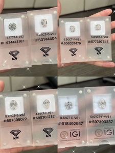 ขายส่ง IGI ได้รับการรับรอง0.5 10ct เพชรที่โตแล้ว VVS เพชรที่ดูใสหลวมเครื่องประดับ CVD Lab ปลูกเพชรสีชมพู - Product Image 3