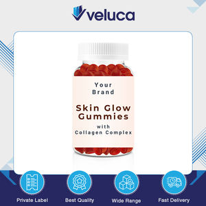 Compléments de beauté et de santé pour la peau de qualité éprouvée, les plus vendus : Gommes anti-rides pour l'éclat de la peau, saveur pêche - Product Image 3