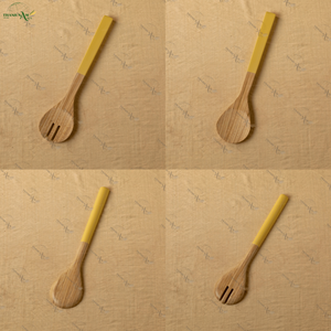 Cuillères en bambou classiques Design éco-conscient pour une utilisation en cuisine Vietnam Fabriqué avec une capacité de 10ml pour les cadeaux - Product Image 1