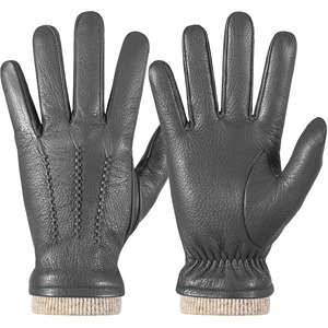 Gants de mode en cuir haute performance, en peau de mouton, de qualité supérieure, design premium, pour adultes - Product Image 1