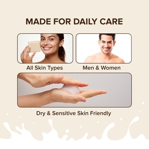 Savon Artisanal au Lait de Chèvre et aux Herbes, Fournisseur en Gros Marque Blanche, Hydratant Naturel, Savon de Bain Bio Fait Main, Qualité Export - Product Image 3