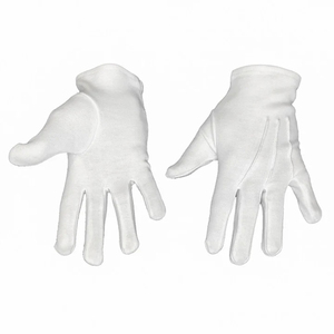 Guantes de Algodón 100% al por Mayor de Fábrica con Logotipo Masónico Personalizado para Deportes Diarios y Actividades al Aire Libre en Invierno - Product Image 2