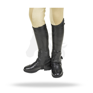 Horse <b>Riding</b> Full <b>Chaps</b> Customized Equestrian Leather <b>Chaps</b> for Training <b>Riding</b> and Competition Use - Product Image 2