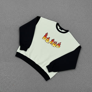 Sweat-shirt unisexe décontracté à épaules tombantes pour femme, en tissu à séchage rapide, grammage lourd, style streetwear, OEM ODM - Product Image 4