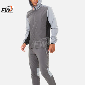 Conjunto Deportivo Cortavientos para Hombre 2026, 2 Piezas, Pantalones Cortos de Nailon, Manga Larga, Ropa Urbana - Product Image 5