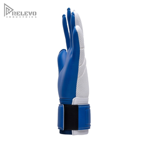 Guantes de Portero Personalizados con Corte Híbrido Negativo, Alta Ventilación, Respaldo de Malla Blanca, Articulaciones de Dedos Acolchadas y Muñequera Elástica - Product Image 4