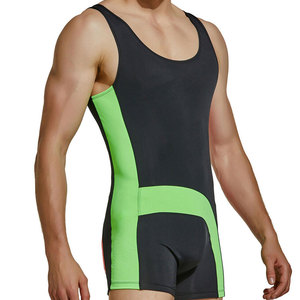 <b>Men</b> Wrestling <b>Singlets</b> Stretchable And Comfortable <b>For</b> Daily Training Gym Practice Matches And Competition Wear - Product Image 4
