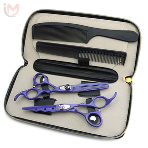 Juego de Tijeras Profesionales para Cortar el Cabello, Tijeras de Peluquería de Acero Inoxidable, Tijeras de Entresacar Profesionales - Product Image 5