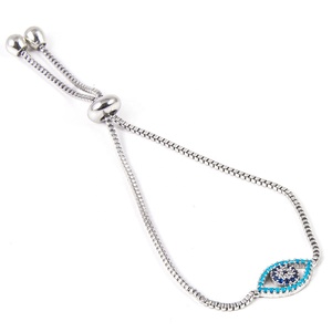 เพทายลูกปัดเงินตารูปเครื่องประดับแฟชั่นตุรกี - Product Image 2
