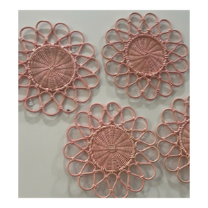 Sous-plat en rotin naturel fait main |   Assiette de présentation en osier de qualité supérieure pour la décoration de table |   Écologique Rustique - Product Image 1