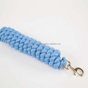 Cuerdas de plomo de caballo de algodón de suministro al por mayor de gran calidad en muchos colores y tamaños personalizados - Product Image 1