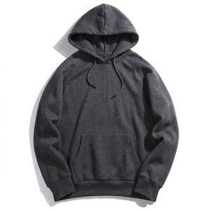 เสื้อฮู้ดผู้ชายแบบขายส่ง สกรีนโลโก้ได้ ผ้าฟลีซ 100% คอตตอน ทรงโอเวอร์ไซส์ สวมหัว ใส่สบาย ทรงปกติ เหมาะสำหรับฤดูหนาว สไตล์สตรีทแวร์ - Product Image 6