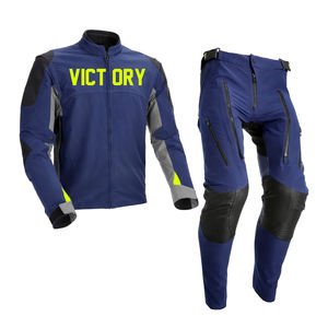 Combinaison de moto imperméable pour homme, veste et pantalon de moto pour aventures et voyages, équipement de protection pour motards - Product Image 2