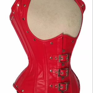 คอร์เซ็ตของผู้หญิงวินเทจชุดกระชับสัดส่วนเซ็กซี่แบบโอเวอร์บัสเทจคอร์เซ็ทผ้าบอร์เคดระบายอากาศทันสมัยสำหรับขนาดใหญ่พิเศษ - Product Image 1
