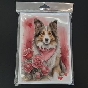 ขนาด A7แปลกๆ5x7คอลลี่กุหลาบวาเลนไทน์การ์ดเปล่าแพ็ค8ซองการ์ดอวยพร - Product Image 3