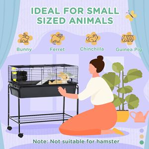 Recinto per Animali Domestici per Conigli, Cani, Gatti e Polli - Gabbia Pieghevole Quadrata di Lusso in Plastica Personalizzabile - Product Image 4