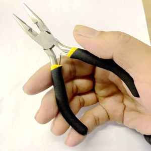 Multi Purpose Hair <b>Extension</b> Pliers for Loop Needle <b>Bead</b> Crimping and Opening Tool for Human Hair <b>Extension</b> Application - Product Image 5