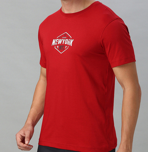 Men’s Minimalist Plain Printed Cotton Regular Fit <b>T</b> <b>Shirt</b> Soft Lightweight Casual Basic Tee for <b>Office</b> Gym and Travel OEM ODM - Product Image 3