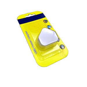 Custom Hanging Retail Packaging <b>Box</b> with Clear PVC Window for USB Data Cable, Charger & Earbuds - Product Image 1