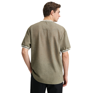 Camisetas de punto unisex de algodón 100% orgánico de alta calidad para hombre 2026 - Manga corta, ajuste holgado, transpirables y de secado rápido - Product Image 6