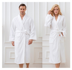 Peignoir Kimono en Coton Éponge 100% pour Hommes et Femmes, Grande Taille, Robe de Luxe pour Hôtel et Spa, Respirant, Doux, Absorbant, Séchage Rapide - Product Image 3