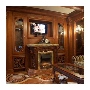 홈 오피스 가구 대형 사다리 책장 책장 책꽂이 나무 프랑스 스타일 골동품 - Product Image 3