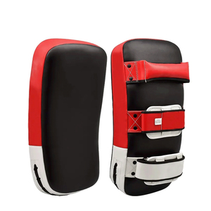 แผ่นหนังเตะสำหรับต่อสู้ MMA แบบมืออาชีพพิมพ์ลายโลโก้ตามสั่ง - Product Image 1