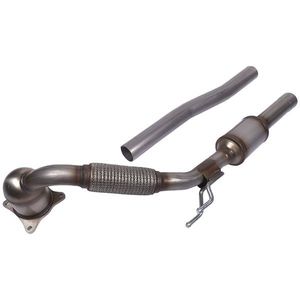 Convertitore Catalitico in Acciaio Inox Conforme EPA per Volkswagen EOS 2.0L Turbo 2007-2009 Modello a Benzina 55428u8u8u - Product Image 4
