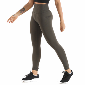 Women's High Waist Yoga Leggings Elastic Waist Quick Dry Breathable Fabric Seamless Technics Casual Style Comfortable for Yoga - Product Image 6