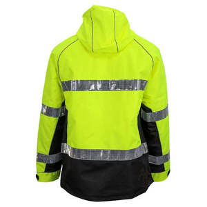 Nouvelle arrivée, veste d'hiver réfléchissante de sécurité pour les travailleurs, service OEM ODM, vêtements de travail imperméables, veste de sécurité unisexe - Product Image 5