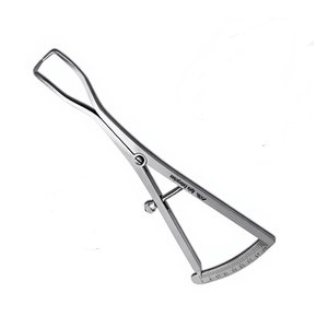 Calibre de mesure Castroviejo pour cartographie de la calotte osseuse 0-40 mm, instrument de mesure de précision pour implants dentaires en acier inoxydable chirurgical - Product Image 3