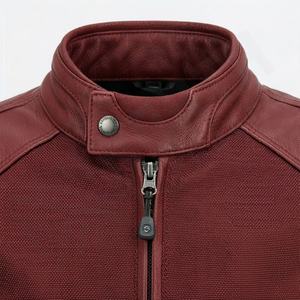 Veste de moto en cuir véritable pour homme de qualité supérieure, nouvelle arrivée, vestes de moto d'hiver, protections amovibles, personnalisables - Product Image 4