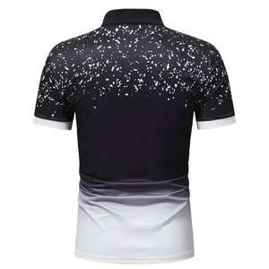 เสื้อโปโลซับลิเมชั่นดีไซน์ล่าสุด เสื้อผ้าผู้ชาย ผ้าฝ้าย ไซส์ใหญ่ เสื้อโปโล T-Shirt ระบายอากาศได้ดี สไตล์แฟชั่นใหม่ล่าสุด - Product Image 2