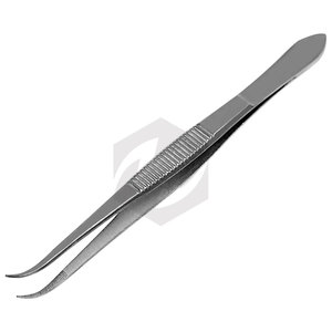 Pinzas Quirúrgicas de Acero Inoxidable de Punta Fina, 5 Pulgadas, Punta Curva, para Cejas y Eliminación de Vello Encarnado, MOL CE - Product Image 5