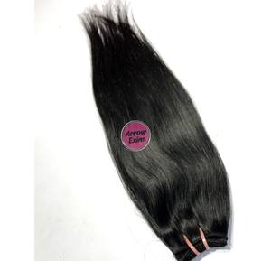 Extensiones de Cabello Humano Remy Indio Natural Liso de Alta Calidad Arrow Exim, 3.5 oz, Mechones con Doble Trama a Máquina - Product Image 2