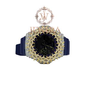 Best Quality Mossinate Fashionable Rubber Diamond <b>Watch</b> with Waterproof Scratch-Resistant Features and Diamond Detailing - Product Image 2