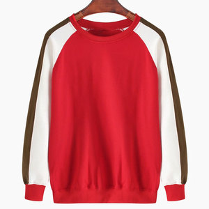 เสื้อสเวตเชิ้ตผู้ชายสไตล์โมเดิร์น ผ้าคอตตอนผสม ดีไซน์เรียบง่าย ทรงหลวม ใส่สบาย เหมาะสำหรับสตรีทแวร์และชุดลำลองของผู้ชาย - Product Image 1