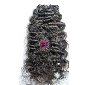 Extensions de cheveux vierges Remy indiennes non traitées de qualité supérieure 12A, double trame, 100 grammes, modèle Arrow Exim 008 - Product Image 5
